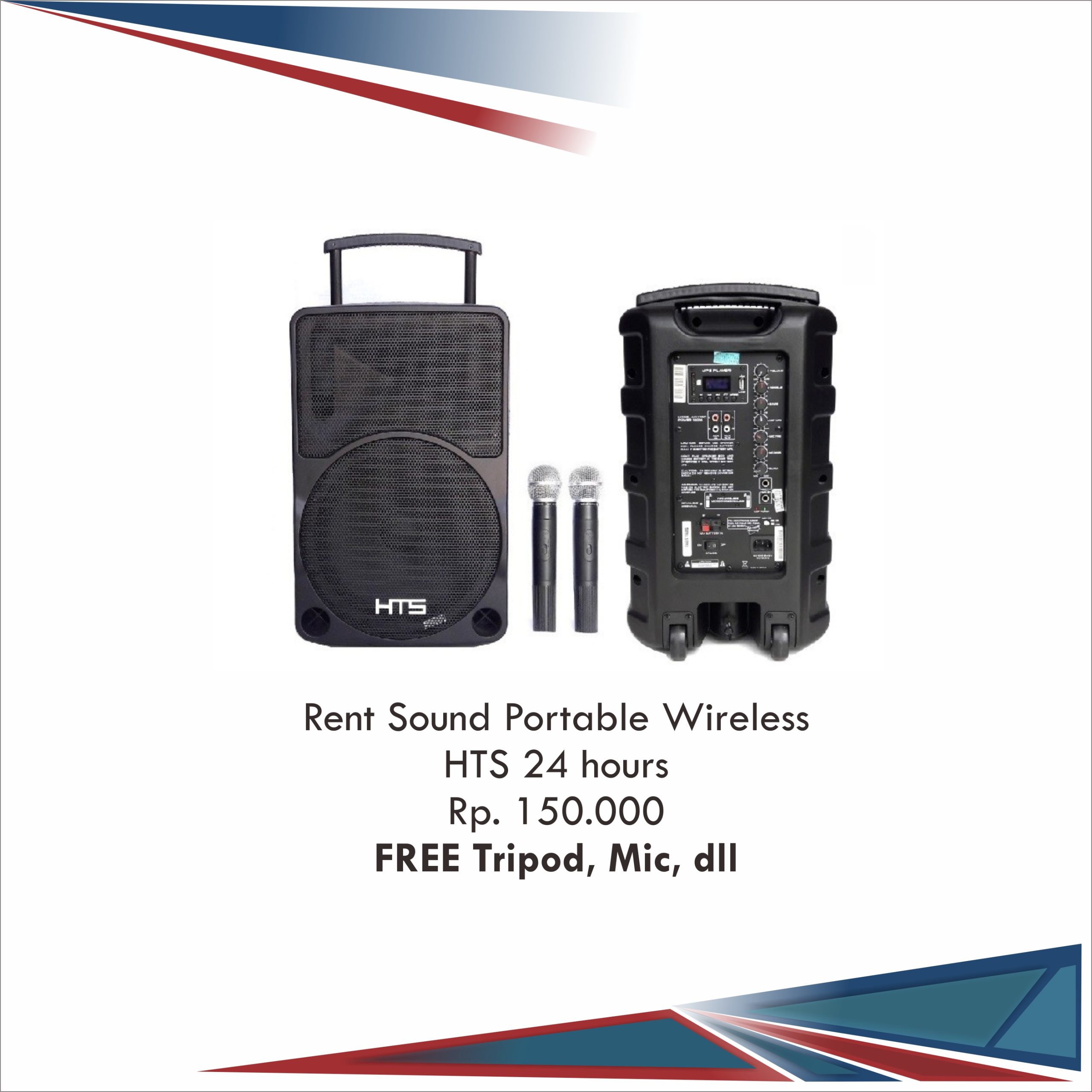 Sound portable untuk acara outdoor