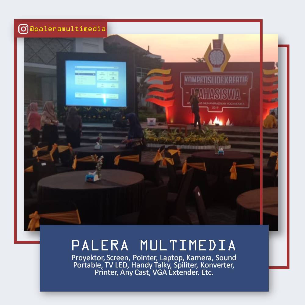 Cara sewa proyektor di Yogyakarta
