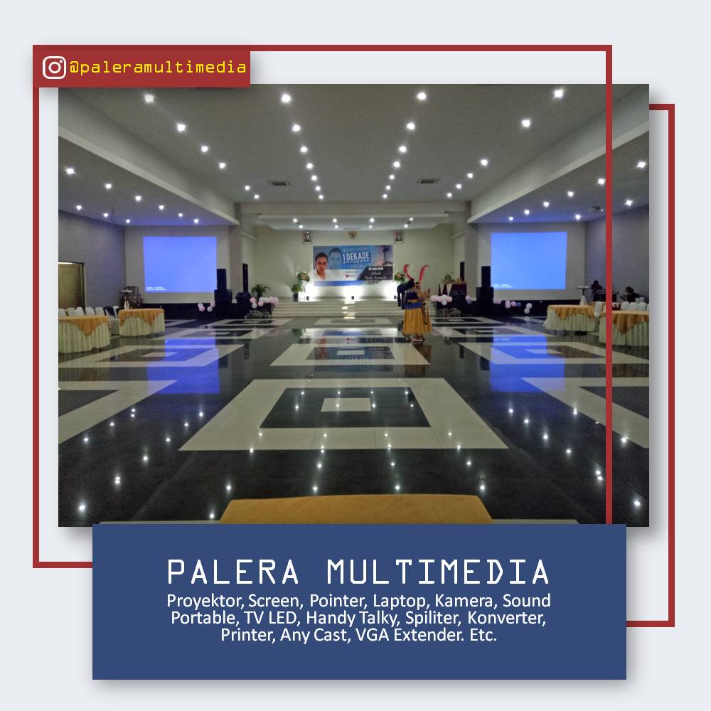 Proyektor Infocus yang hemat energi namun tetap memberikan kualitas tampilan yang baik untuk acara di Jogja